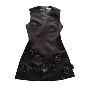 Leo Lin Briana V Neck Mini Dress